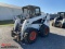 2008 BOBCAT S220 RUBBER TIRE SKID STEER, AUX HYDRAULICS, POWER BOB TACH, CA