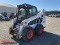 2016 BOBCAT S530 RUBBER TIRE SKID STEER, POWER BOB TACH, HI FLOW, CAB, NO D