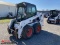 2016 BOBCAT S450 RUBBER TIRE SKID STEER, AUX HYDRAULICS, POWER BOB TACH, CA