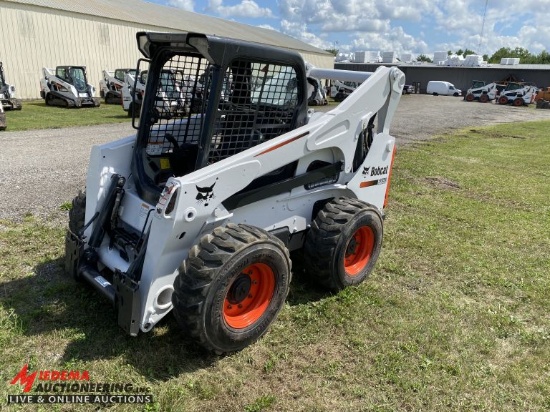 2011 BOBCAT S850 RUBBER TIRE SKID STEER, AUX HYDRAULICS,  STANDARD CONTROLS