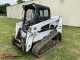 2015 BOBCAT T630 RUBBER TRACK SKID STEER, AUX HYDRAULICS, POWER BOB TACH, H