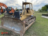 1996 JOHN DEERE 750C CRAWLER DOZER, 126'' SEMI-U BLADE, OROPS, 4246 HOURS S