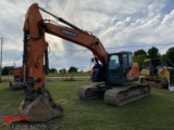 2016 DOOSAN DX235LCR-5 REDUCED TAIL SWING CRAWLER EXCAVATOR, AUX HYDRAULICS