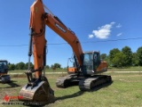 2015 DOOSAN DX225LC-5 CRAWLER EXCAVATOR, 2 WAY HYDRAULIC, 48'' BUCKET WITH