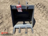 18'' BOBCAT PIN ON EXCAVANTOR BUCKET