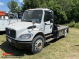 2008 FREIGHTLINER M2 BUSINESS CLASS SINGLE AXLE TOTER TRUCK, 5TH WHEEL HITC