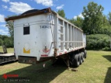 1996 DORSEY ALUMINUM GRAVEL TRAIN, 3 AXLE LEAD, 5 AXLE PUP, VIN 1DTD18A54TP