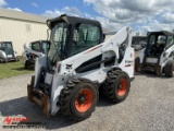 2015 BOBCAT S770 RUBBER TIRE SKID STEER, AUX HYDRAULICS, POWER BOB TACH, CA