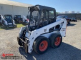 2016 BOBCAT S450 RUBBER TIRE SKID STEER, AUX HYDRAULICS, POWER BOB TACH, OR