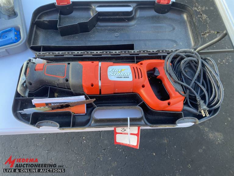 BLACK DECKER FIRESTORM ELECTRIC RECIPROCATING Proxibid