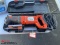 BLACK & DECKER FIRESTORM ELECTRIC RECIPROCATING SAW WITH CASE