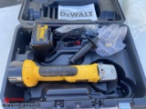 DEWALT 18-VOLT CORDLESS CUT-OFF TOOL WITH CHARGER & CASE