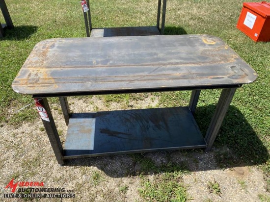 WELDING TABLE, 30'' X 57'', 5/16'' WELDING SURFACE