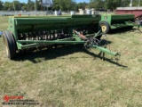 JOHN DEERE 8300 GRAIN DRILL WITH SEEDER, 23-HOLE, 6'' SPACING, MANURE IN BOX