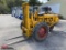 FARMALL ROUGH TERRAIN FORKLIFT TRUCK, 4-SPEED TRANS WITH REVERSE, REAR WEIGHTS, 2-STAGE MAST, LIFT, 
