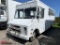 1985 CHEVY STEP 30 STEP VAN, GAS ENGINE, 4-SPEED TRANS, SIDE AWNING, 184467 MILES SHOWING, ESP DIGIT