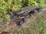LUG TRAILER ON STEEL FRAME, PIN STYLE HITCH