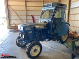 1990 FORD 3930 ORCHARD TRACTOR, 45-HP DIESEL ENGINE, EROPS, 3-RANGE 4-SPEED TRANSMISSION, REAR PTO, 