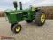 1967 JOHN DEERE 4020, NARROW FRONT, DIESEL ENGINE, 2 HYDRAULIC REMOTES, DUAL SPEED PTO, 18.4-34 REAR