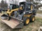 2012 JOHN DEERE 320D RUBBER TIRE SKID STEER, OROPS, AUX. HYDRAULICS, 72'' BUCKET, 12-16.5 TIRES, 283