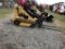 NEW MORBARK BOXER WALK BEHIND SKID STEER, MODEL 600 HD, WITH BRADCO FORKS, DIESEL, 2-HOURS SHOWING, 