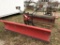 WESTERN 8' STRAIGHT BLADE PLOW WITH BRACKETS, FITS OLDER DODGE TRUCKS