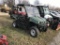 2007 YAMAHA RHINO 2-SEATER UTV, MANUAL DUMP, YAMAHA GAS ENGINE, 4WD, WINDSHIELD, 531 HOURS SHOWING, 