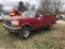 1994 FORD F250 SERVICE TRUCK, 7.3L DIESEL, 5-SPEED TRANS, 4X4, 133008 MILES SHOWING, VIN: 2FTHF26F9R