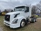 2007 VOLVO TANDEM AXLE SEMI TRACTOR, ISX CUMMINS DIESEL ENGINE, 10-SPEED TRANS, DAY CAB, 832758 MILE