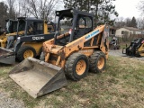MUSTANG 2064 RUBBER TIRE SKID STEER, AUX. HYDRAULICS, 72'' BUCKET, 12-16.5 TIRES, OROPS, NON-RUNNING