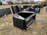 CONCRETE BUCKET, 3/4 CU.YD., SKID STEER MOUNT