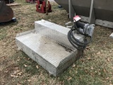 72-GALLON DIAMOND PLATE FUEL TANK, PUMP AND WAND