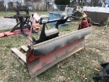 BOSS 7'6'' SNOW PLOW, WITH CONTROLS, MISSING TRUCK MOUNT