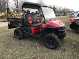 MAHINDRA XTV 750S 3-PERSON UTV, 4WD, GAS ENGINE, ELECTRIC PUMP, WINDSHIELD FRONT & REAR, 360 HOURS S