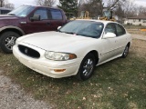 2003 BUICK LESABRE 4-DOOR SEDAN, 3.8L V6 GAS ENGINE, AUTO TRANS, LEATHER, PW/PL/PM, AM/FM-CD-CASS, '