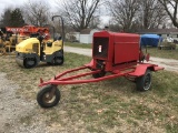 LINCOLN 225 TOWABLE STICK WELDER, GAS ENGINE