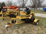 VERMEER SC252 STUMP GRINDER, AUTO SWEEP, WITH TRANSPORT, KOHLER 26-HP NEWER ENGINE (ONLY 36 HOURS SH