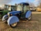 NEW HOLLAND TN95F COMPACT TRACTOR, 4-CYLINDER DIESEL 90-HP ENGINE, 4X4, CAB WITH HEAT AND AIR, 2-REM