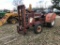 INTERNATIONAL HARVESTER 584 AG TRACTOR, 4-CYLINDER DIESEL ENGINE, WIDE FRONT, SINGLE REMOTE, FORK AT