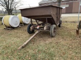 GRAVITY WAGON ON STEEL SPOKE WHEELS