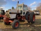 CASE 2390 TRACTOR, 3-POINT WITH QUICK HITCH, PTO, 2-REMOTES, CAB, WIDE FRONT, [14] FRONT WEIGHTS, 18