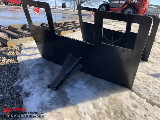 SKID STEER TRAILER MOVER ATTACHMENT