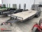 2018 LOAD TRAIL TANDEM AXLE EQUIPMENT TRAILER, 10,000 LB GVWR, REAR GATES WITH RAMPS, 83'' X 20', 2-