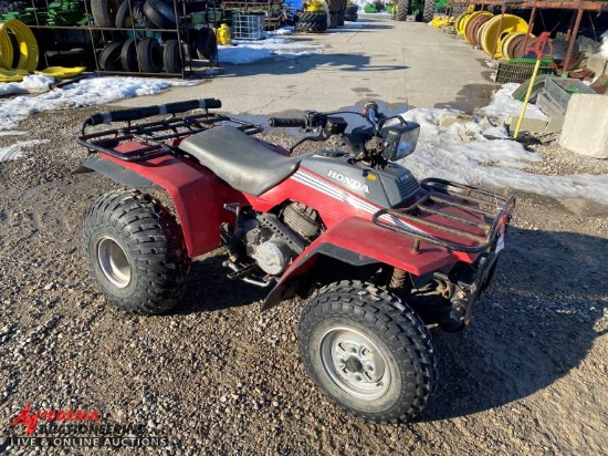 1987 HONDA FOUR TRAX 450 QUAD, RUNS