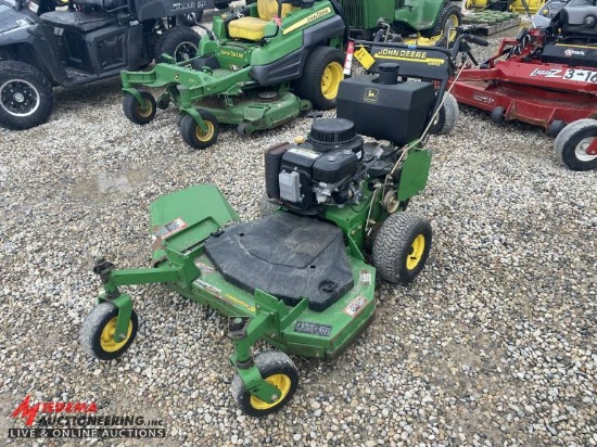 2000 JOHN DEERE GS45 WALK BEHIND MOWER, 36'' DECK, 14-HP ENGINE, 7-143047