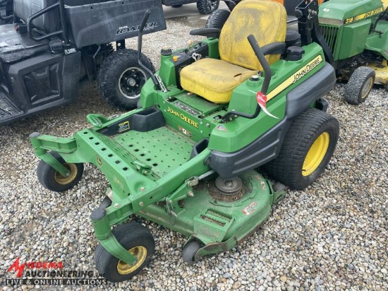 JOHN DEERE Z910 ZERO TURN LAWN MOWER, 54'' DECK, Z-TRACK, ROLL BAR, HOURS UNKNOWN, RUNS BUT DOES NOT