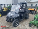 2013 POLARIS RANGER 500 EFI UTV, 4X4, MANUAL DUMP BED, RIP IN SEAT, 2666 HOURS SHOWING, VIN: 4XARH50