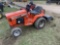 INGERSOLL 226 LAWN TRACTOR, HYDRAULIC DRIVE WITH ROTOTILLER ATTACHMENT, 32'', REAR HYDRAULICS