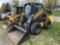 2017 NEW HOLLAND L228 RUBBER TIRE SKID STEER, CAB WITH AC, AUX HYDRAULICS, 2-SPEED, HYDRAULIC COUPLE