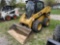 CAT 246 RUBBER TIRE SKID STEER, CAB, AUX. HYDRAULICS, 72'' BUCKET, 2081 HOURS SHOWING, S/N: CAT0246C